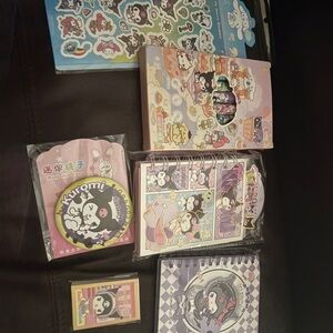 Six‎ piece Kuromi bundle nwt Sanrio